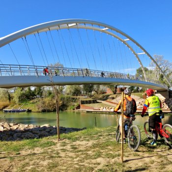 Cycle-pedestrian Bridge Ombrone River