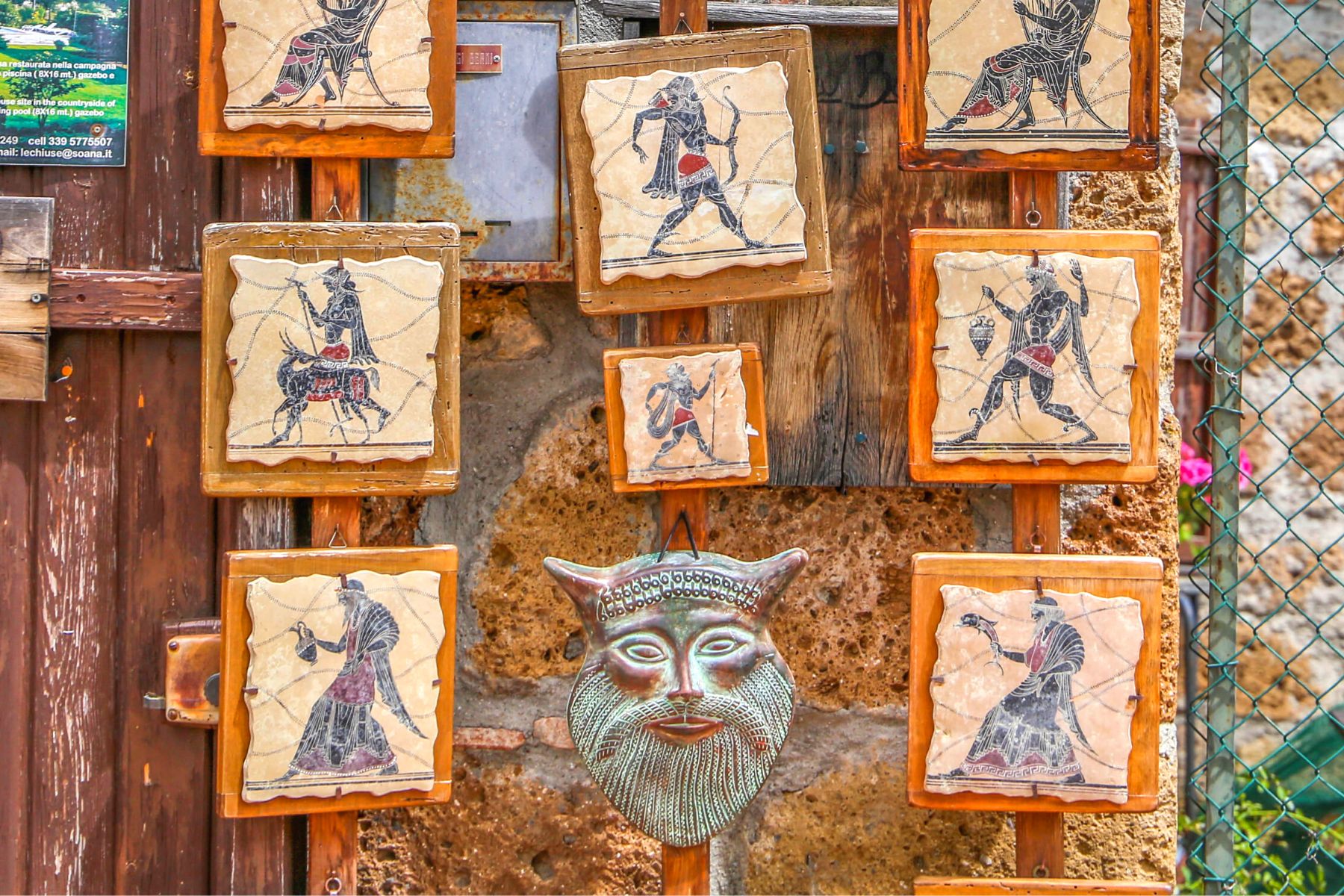 Exposición Etrusca en Sovana