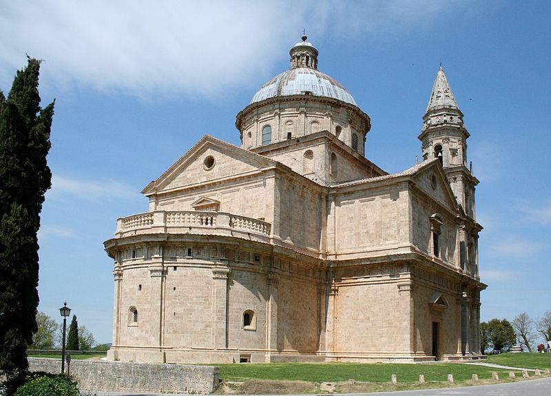 San Biagio church in Montepulciano