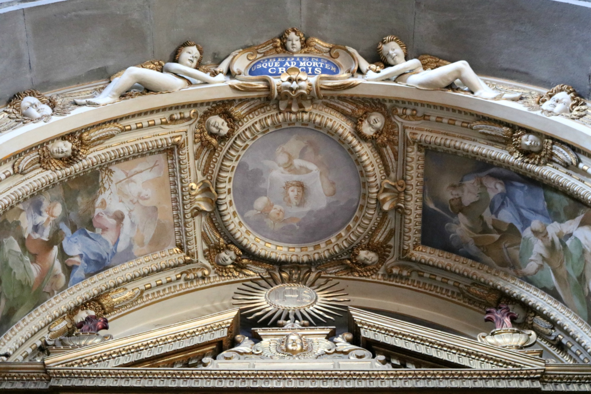Basílica de la Madonna de la Humildad, frescos