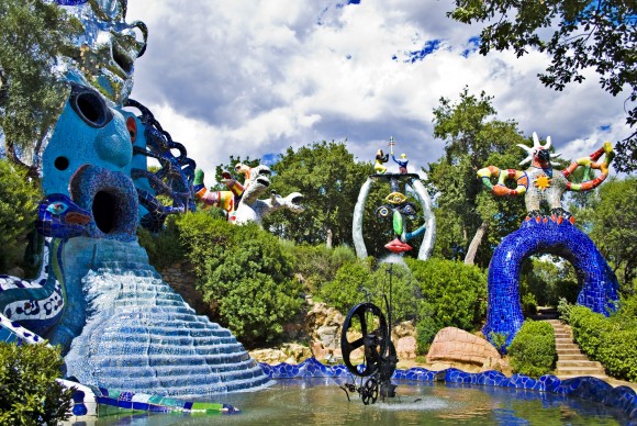 Niki de Saint Phalle Tarot Garden in Capalbio