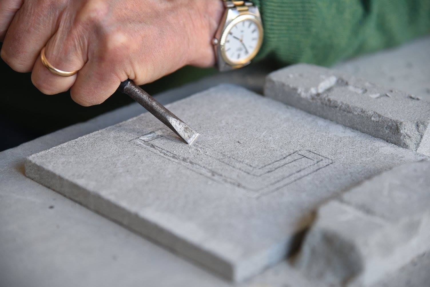 La elaboración de la pietra serena de Firenzuola