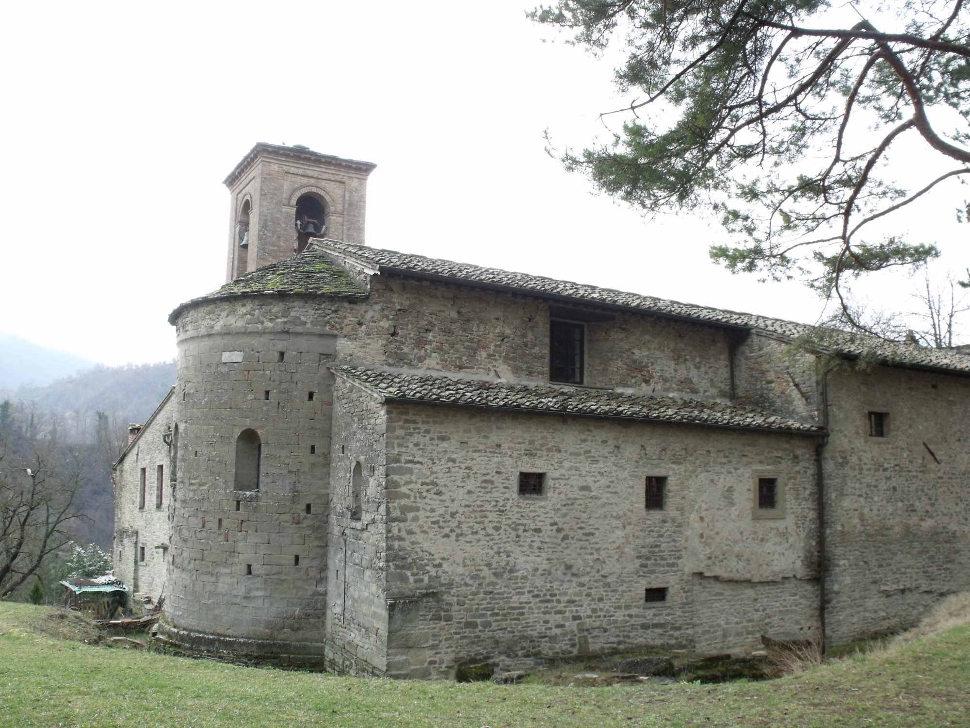 Parroquia de San Pancrazio en Sestino, Provincia de Arezzo, Toscana