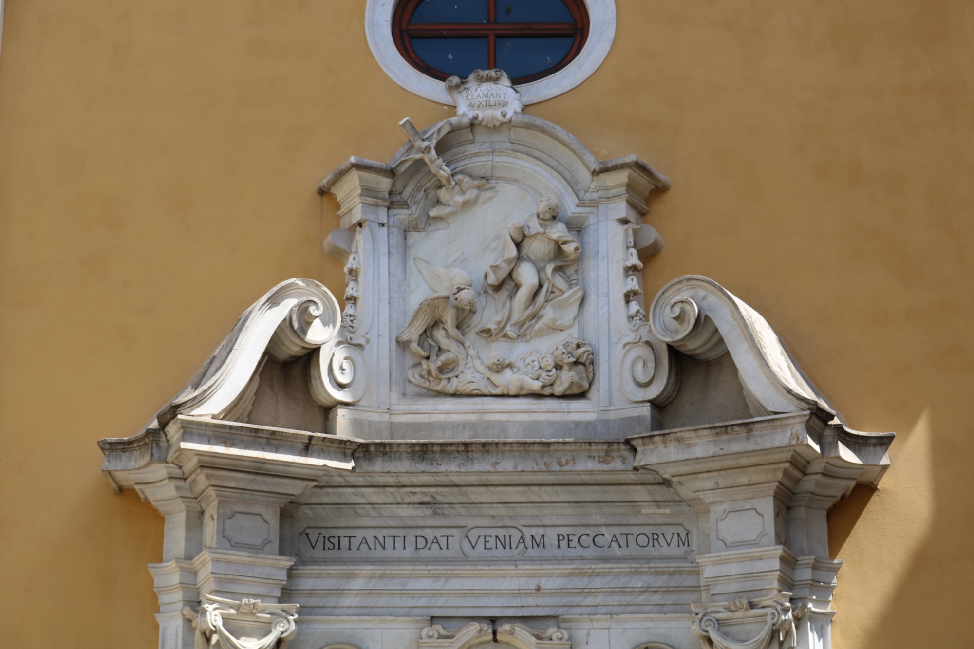 Portal of the Chiesa del Suffragio