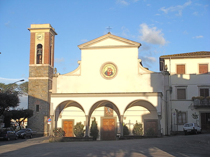 La chiesa di San Michele Arcangelo, a Ponte Buggianese