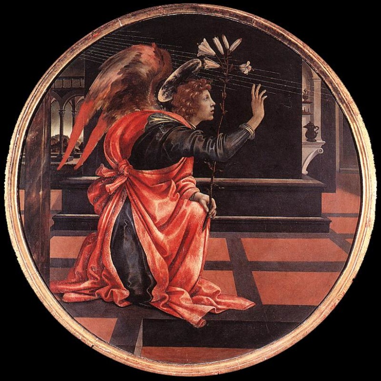L'Angelo Annunciante by Filippino Lippi
