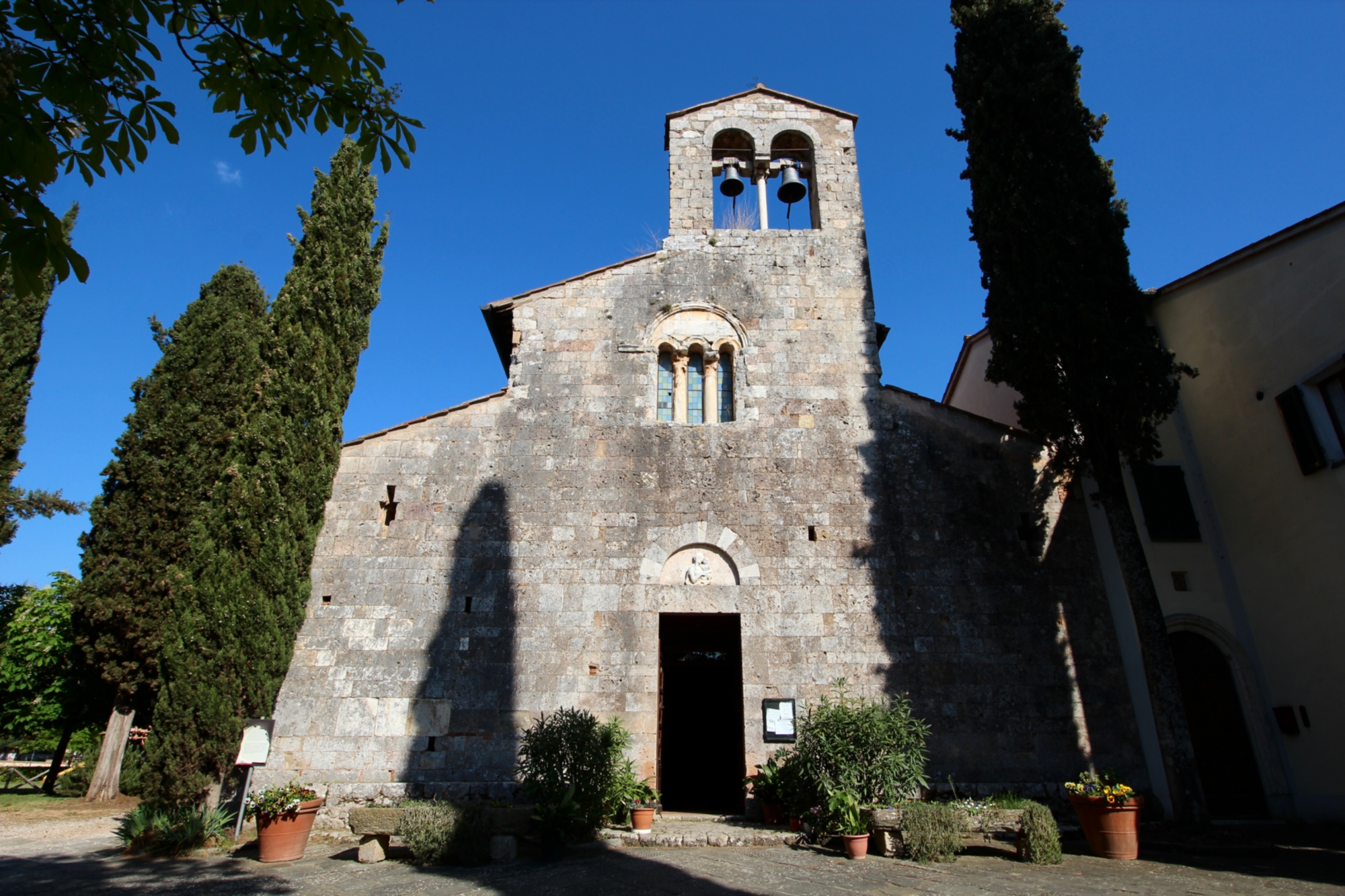 San Giovanni Battista church in Pievescola, Casole d'Elsa