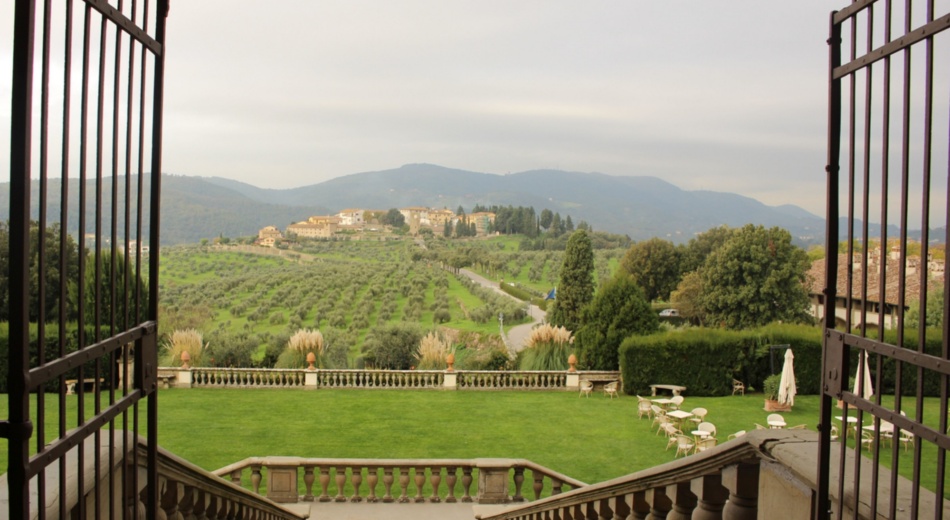 View from Artimino form Villa La Ferdinanda