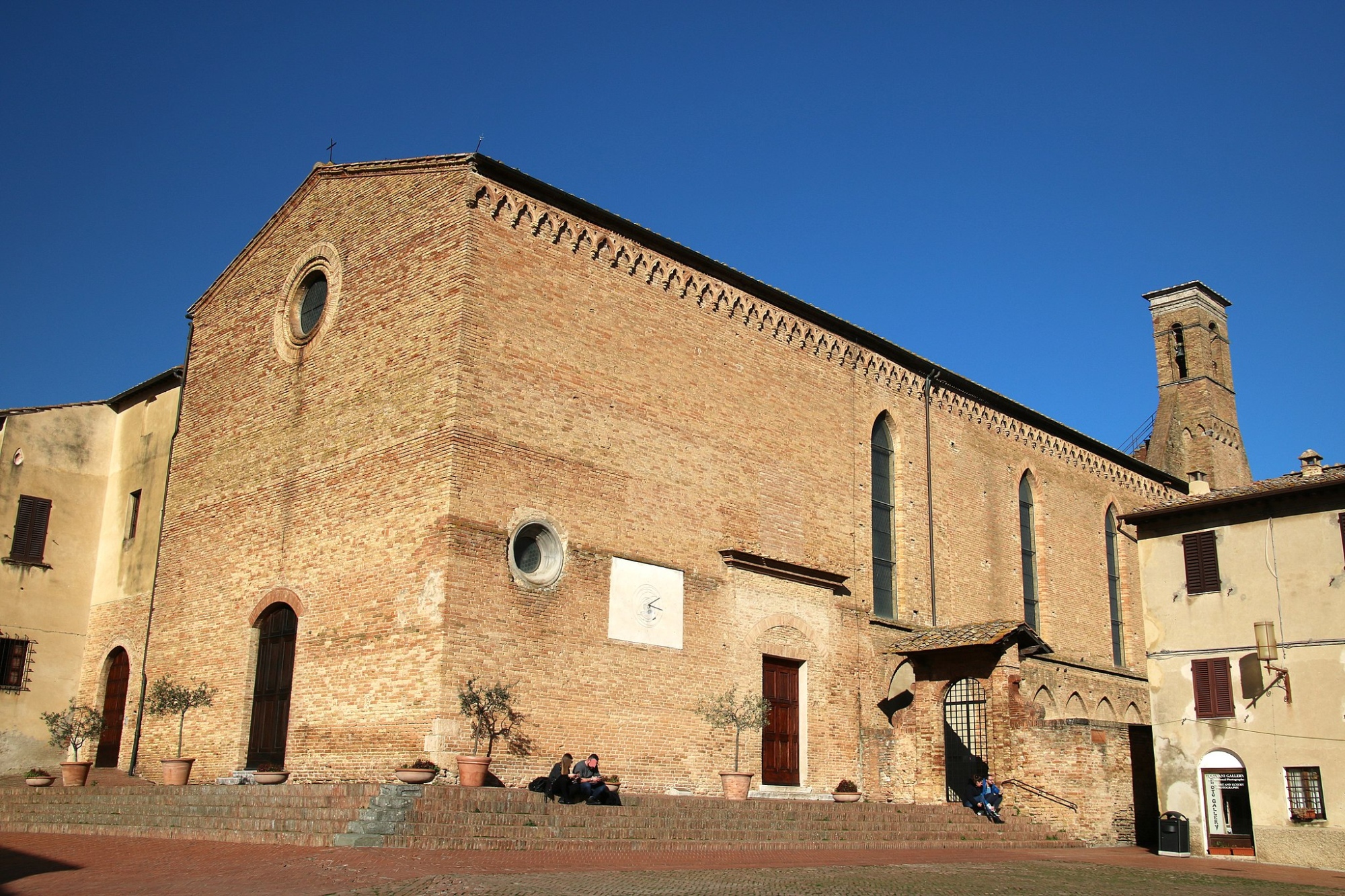 Iglesia Sant’Agostino en San Gimignano
