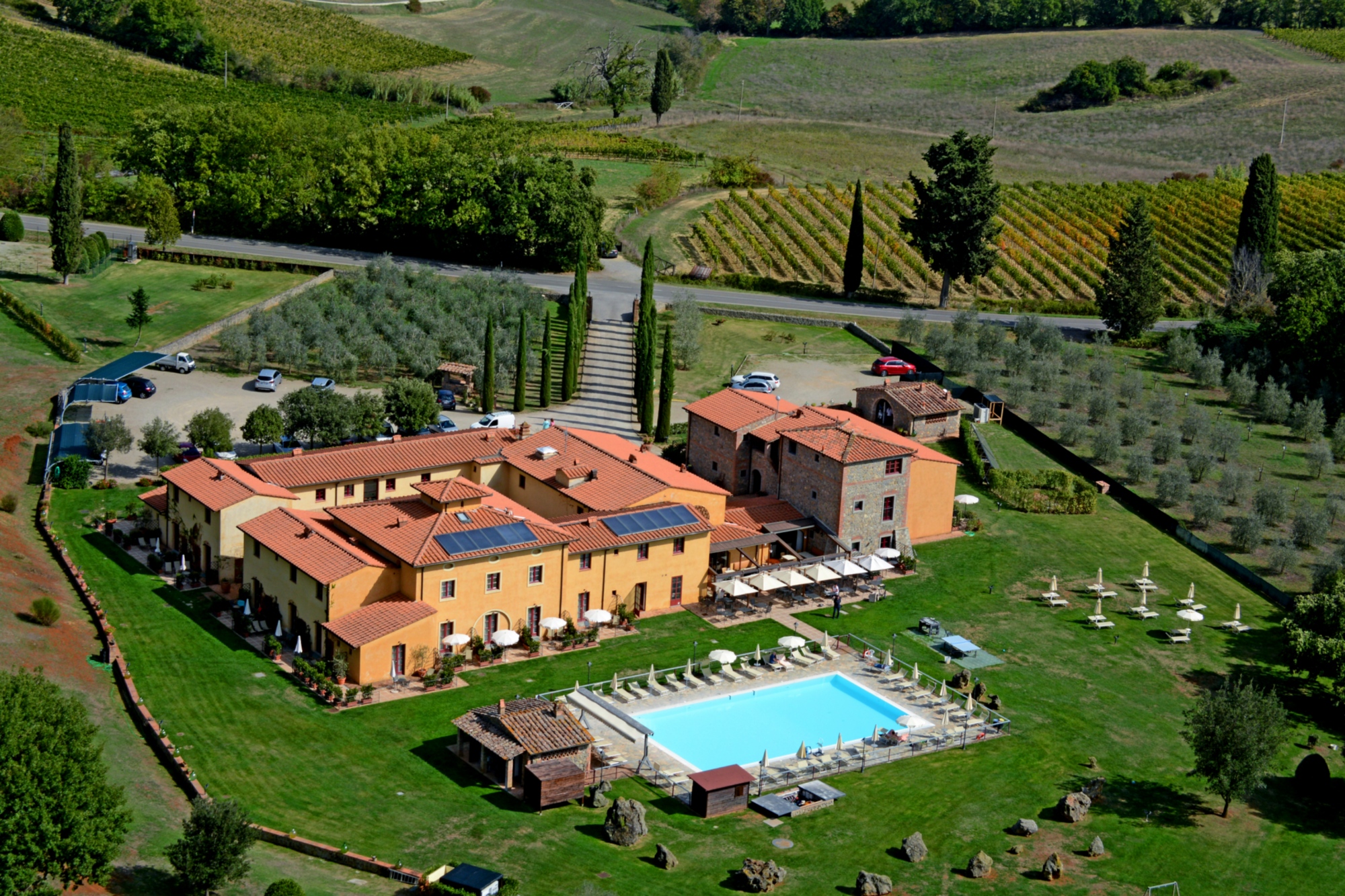 Hotel Casolare Le Terre Rosse in Tuscany