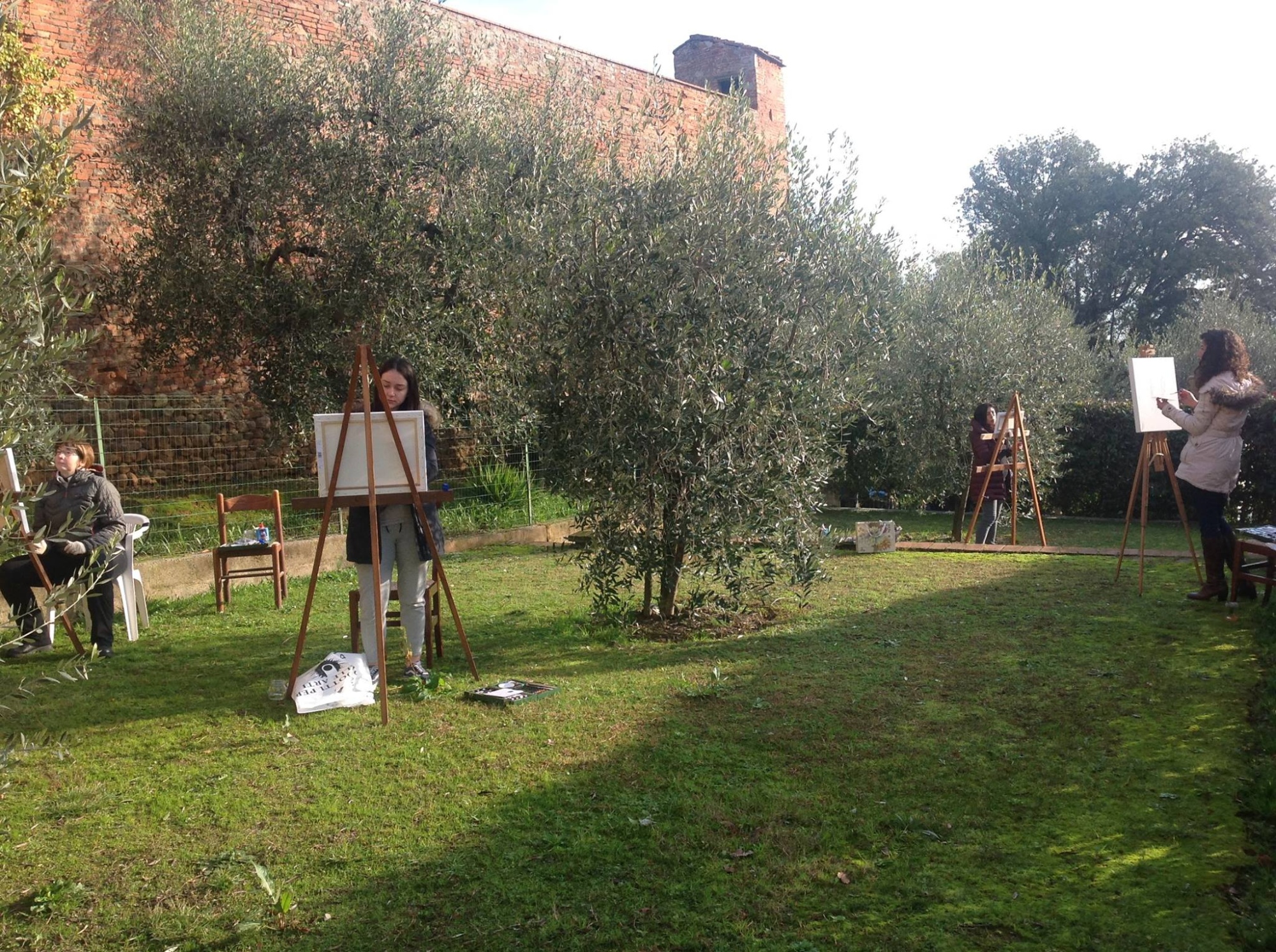 Oil painting course in Montecarlo