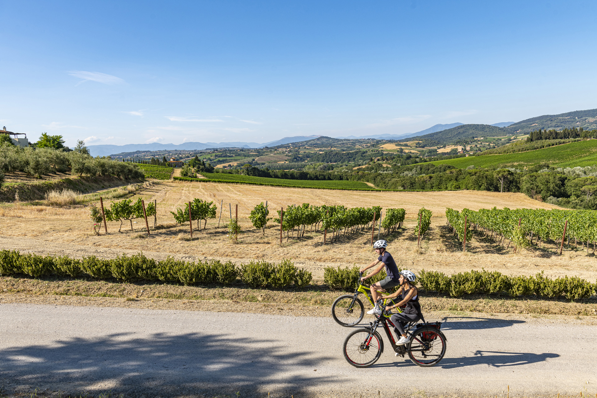 Tour e-bike autentico e sostenibile nel Chianti Colline Fiorentine