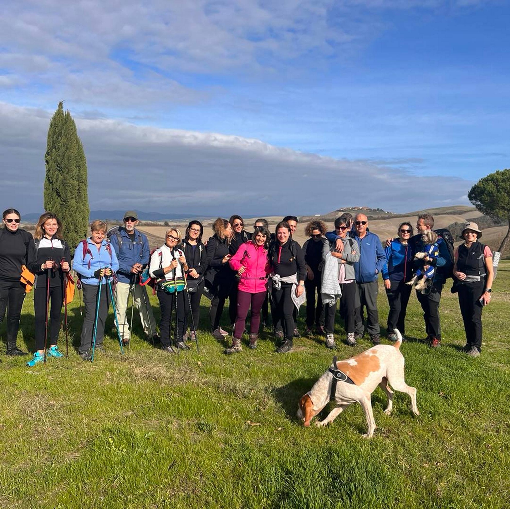 Trekking to discover the Biancane di Leonina in the Crete Senesi area