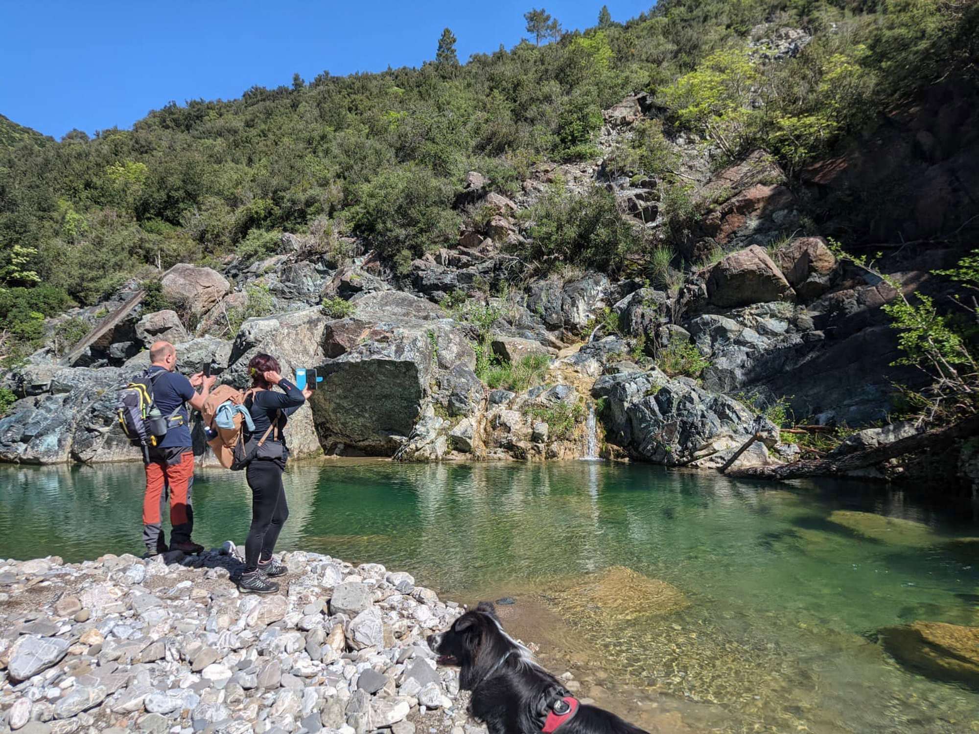 7 km trekking to the Diaterna Pools, in the heart of the Apennines