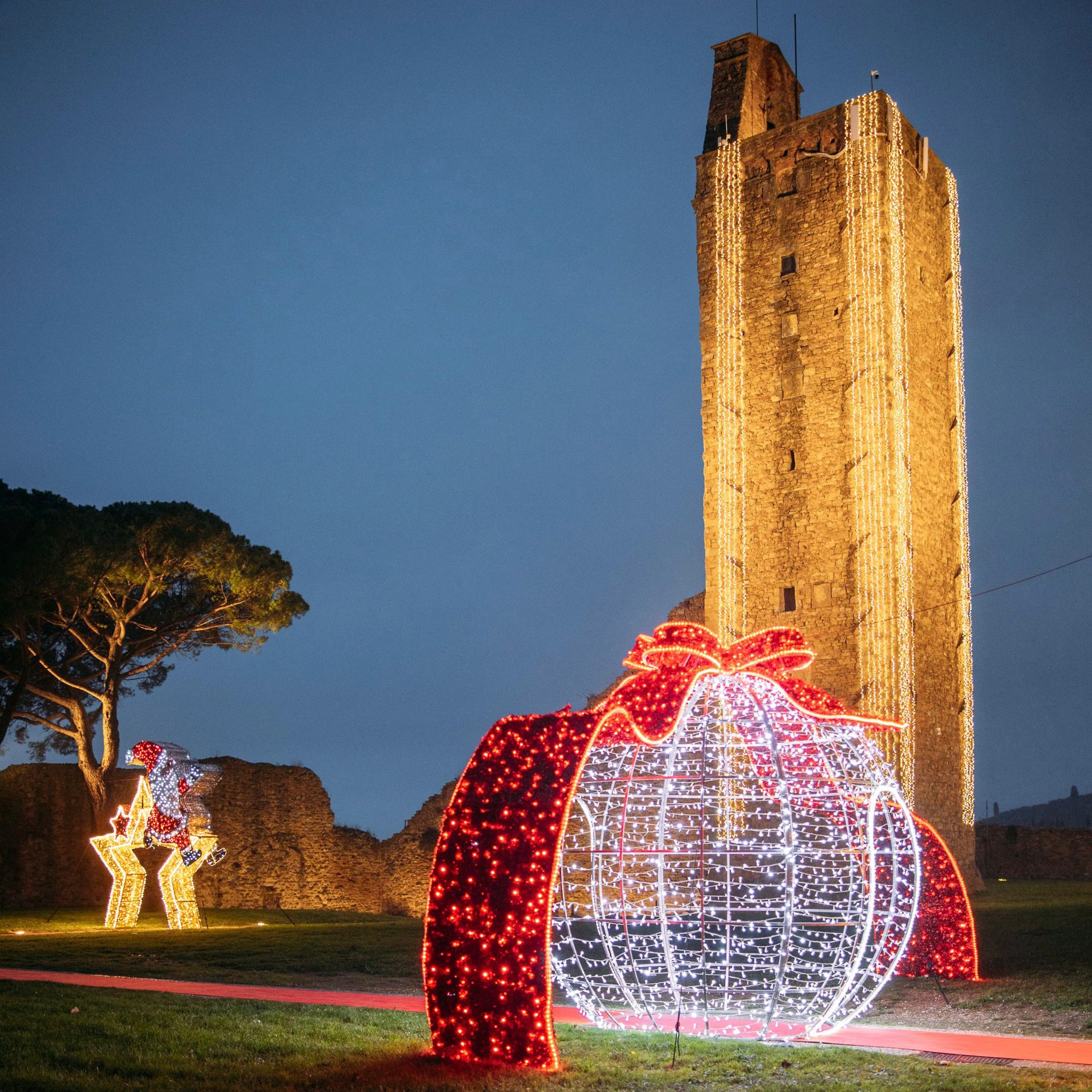 La torre di Babbo Natale Castiglion Fiorentino