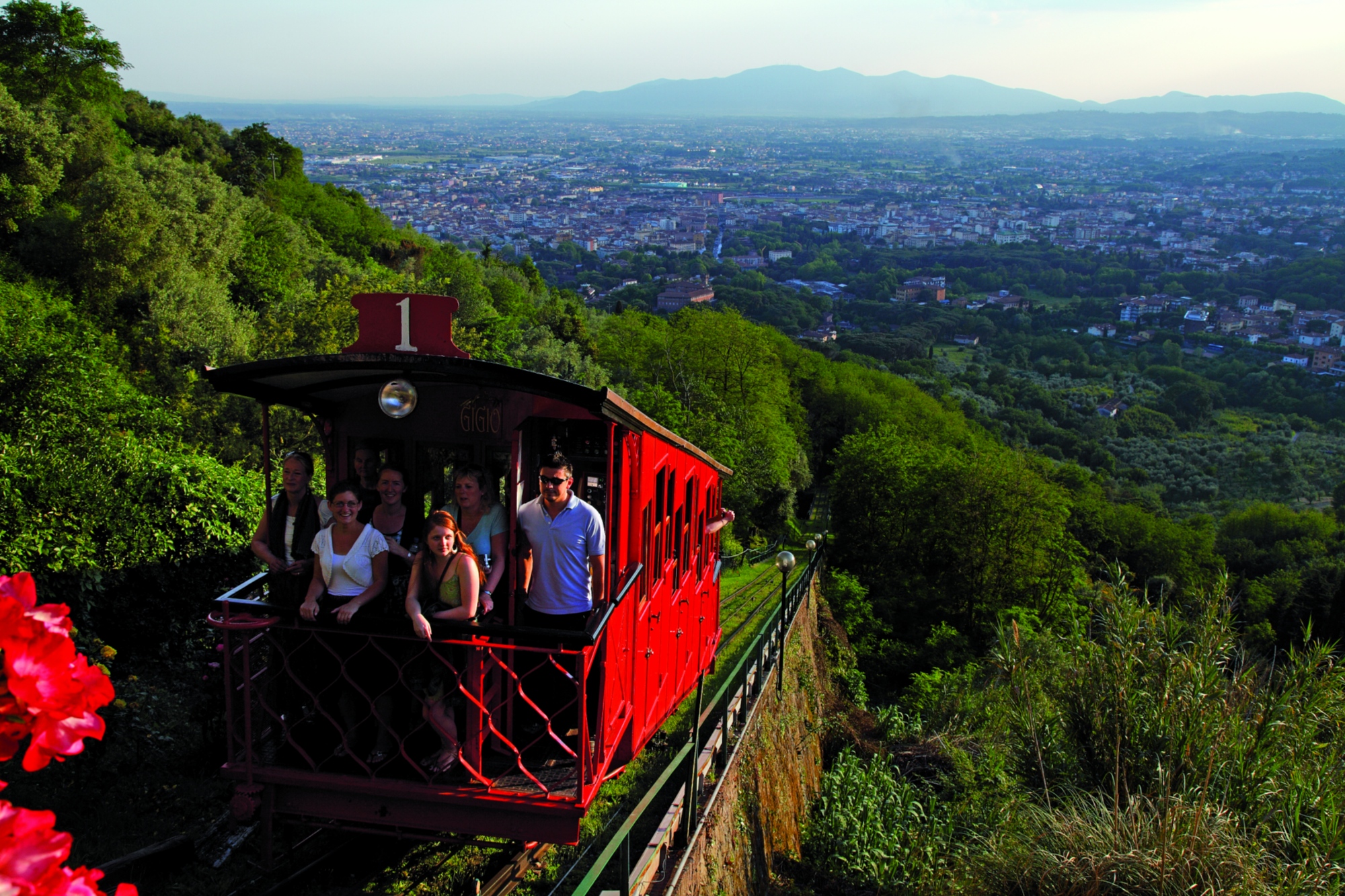 The funicular of Montecatini