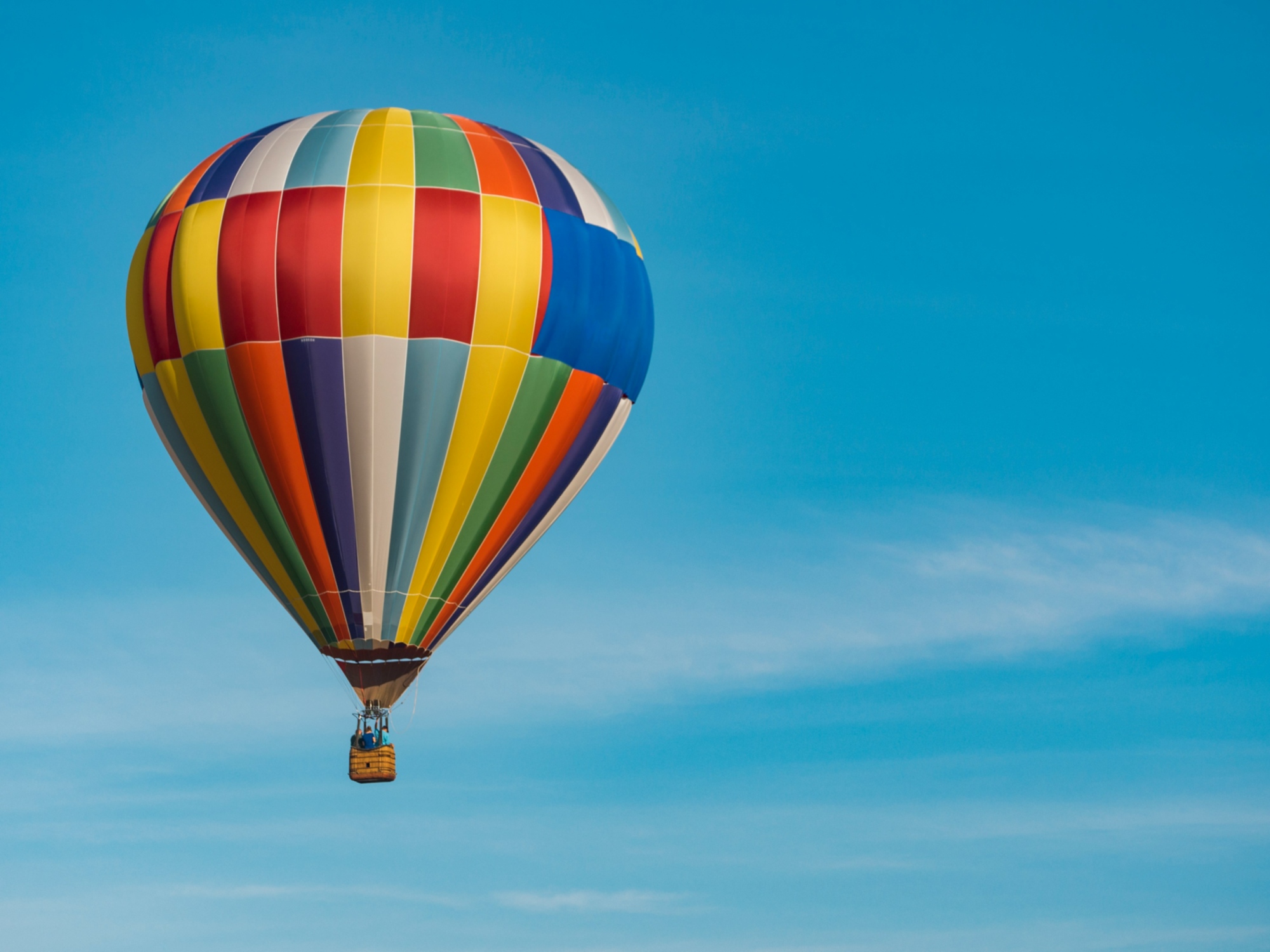 Hot air balloon flights over Chianti