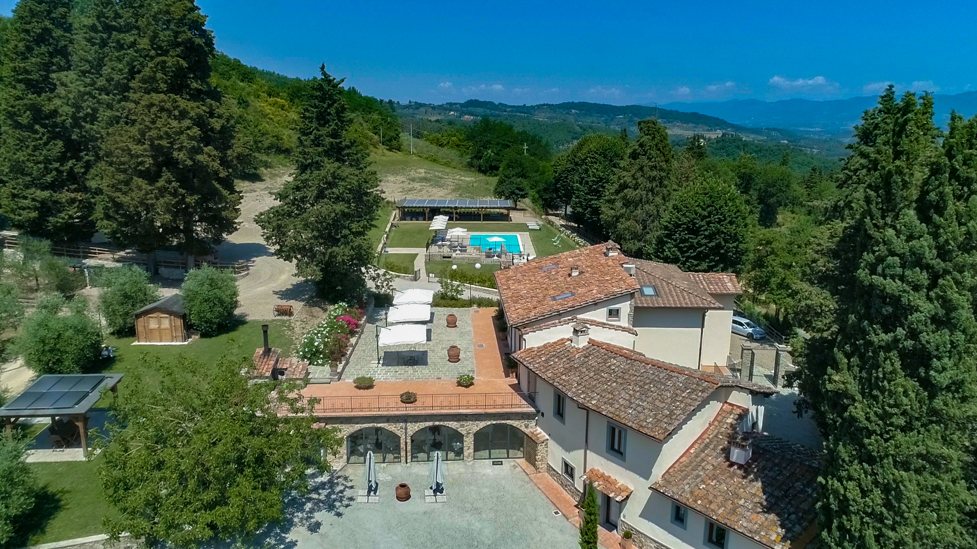 The Borgo di Villa Cellaia holidays in Tuscany