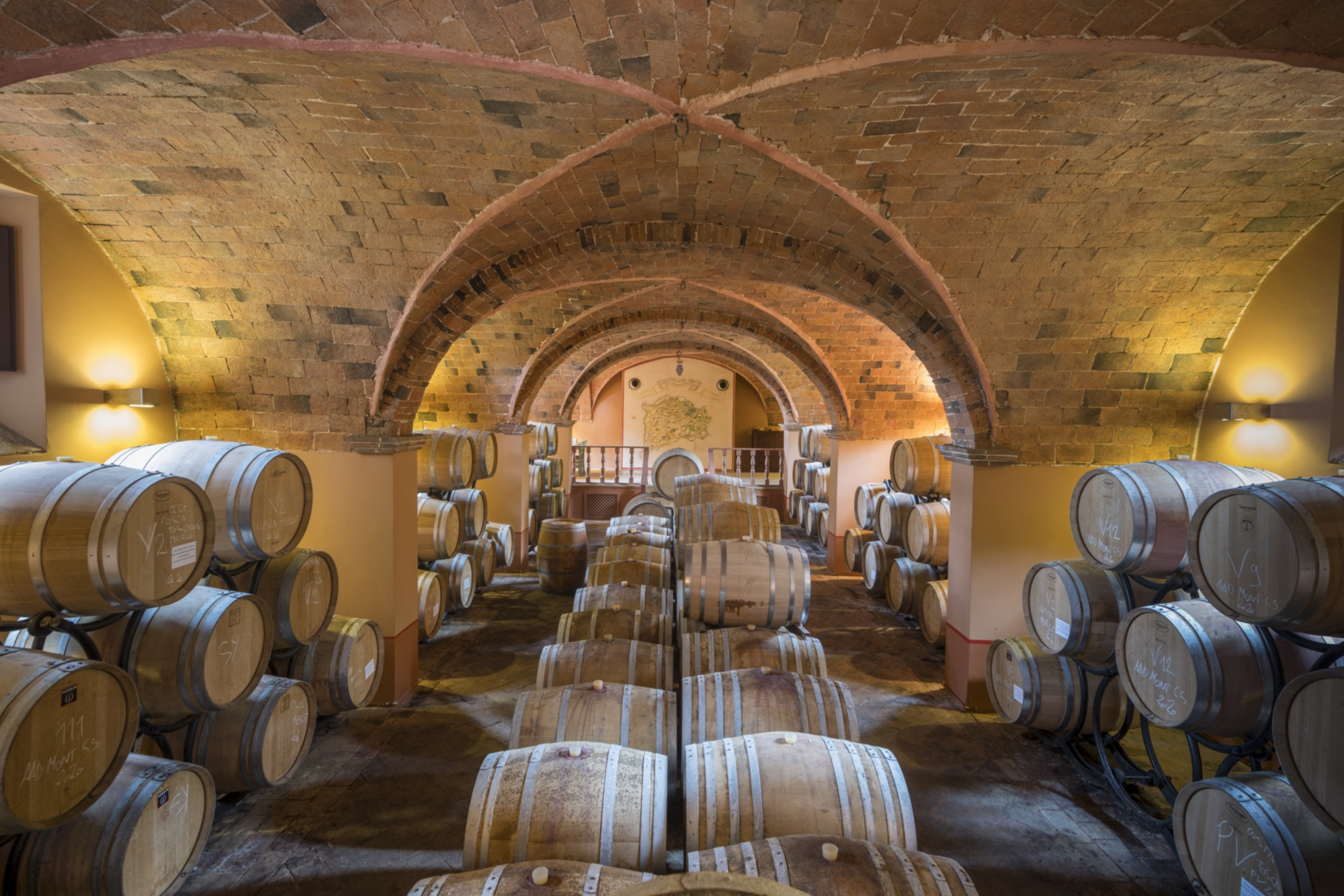 Weinprobe auf dem Schloss Querceto