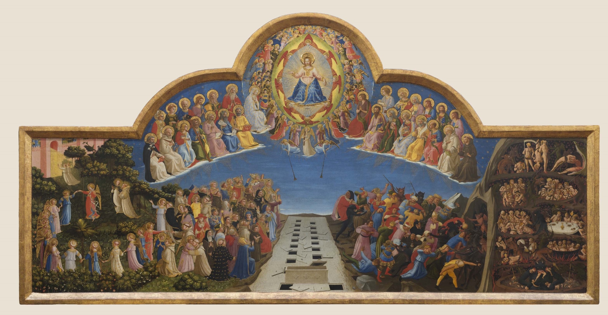 Fra Angelico, Jüngstes Gericht, Museum San Marco