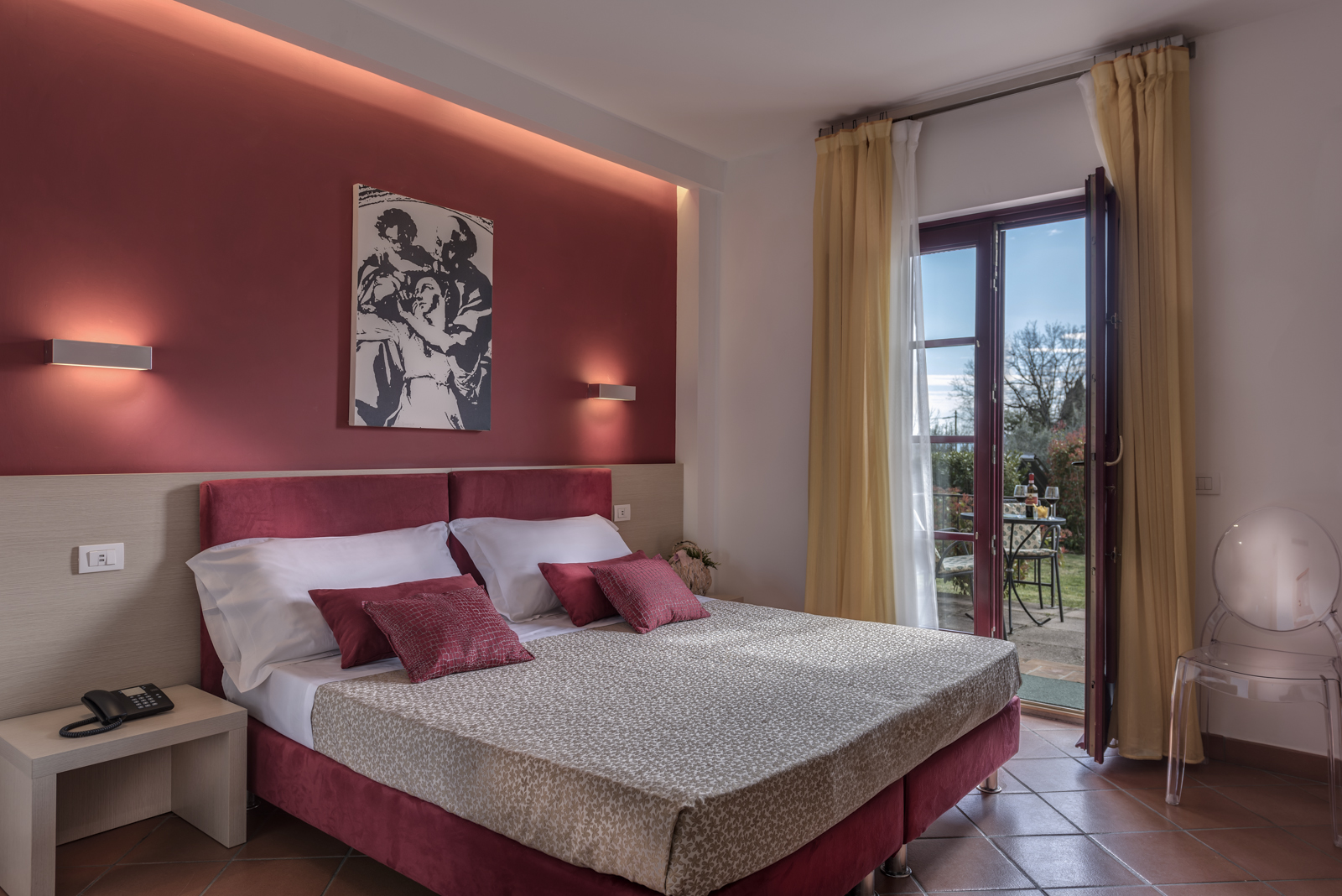 Hotel Casolare Le Terre Rosse in Tuscany