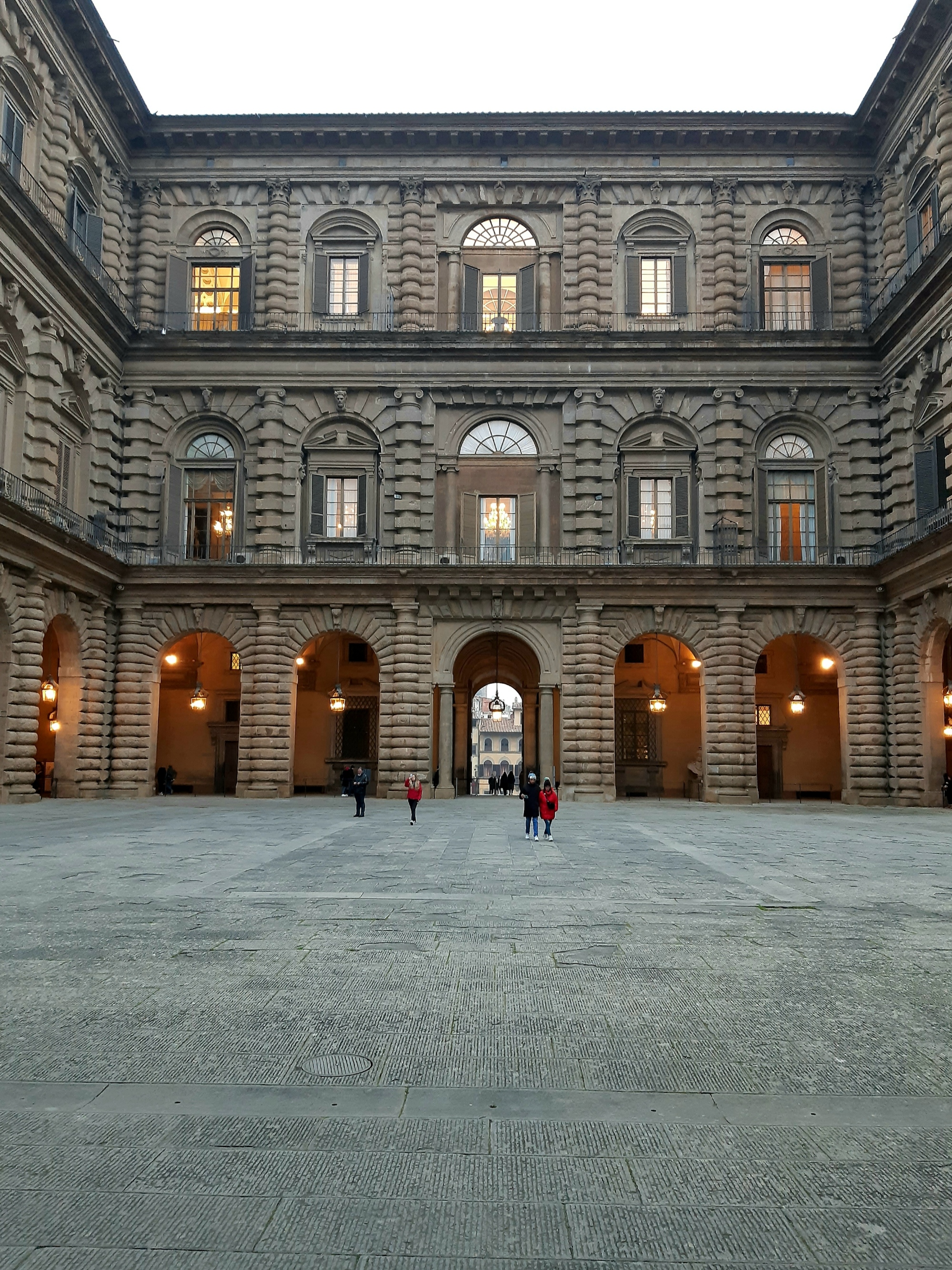 Cortile di Palazzo Pitti