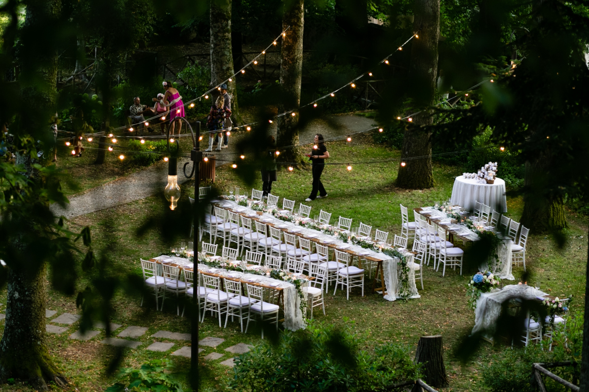 Hochzeit in der Peschiera von Santa Fiora