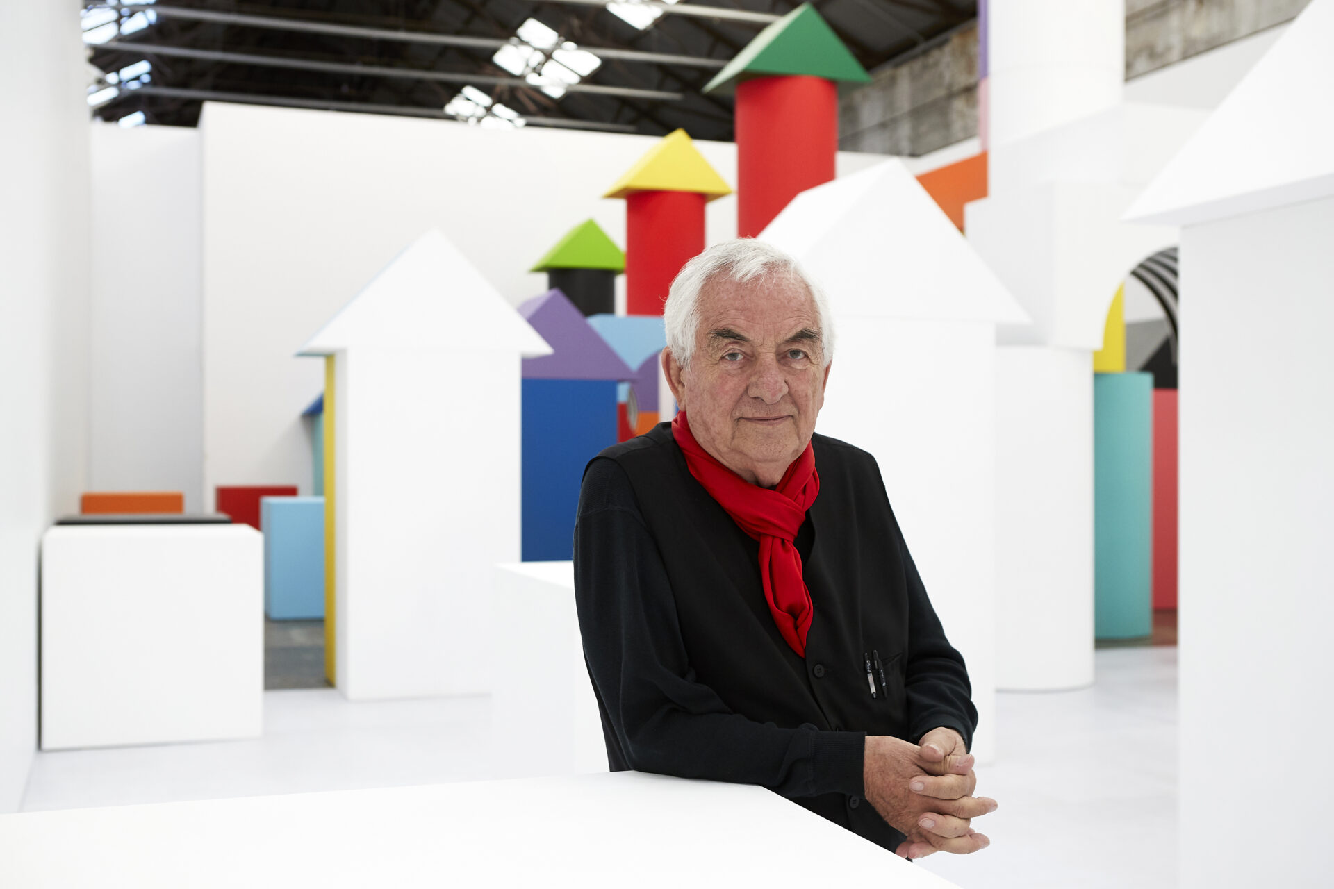 Daniel Buren, Like Child's Play, Work in situ, Carriageworks, Sydney (Australien), 2018