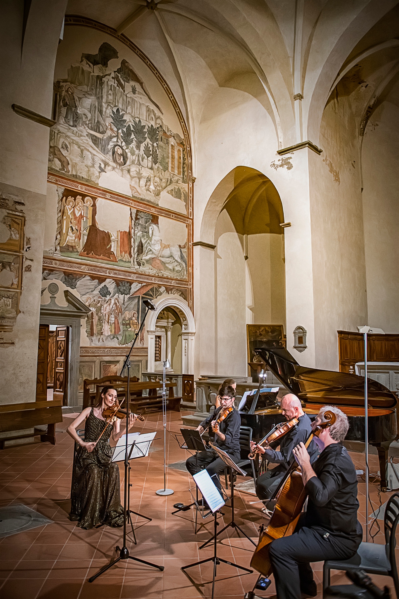 Un concerto del Lucignano Music Festival