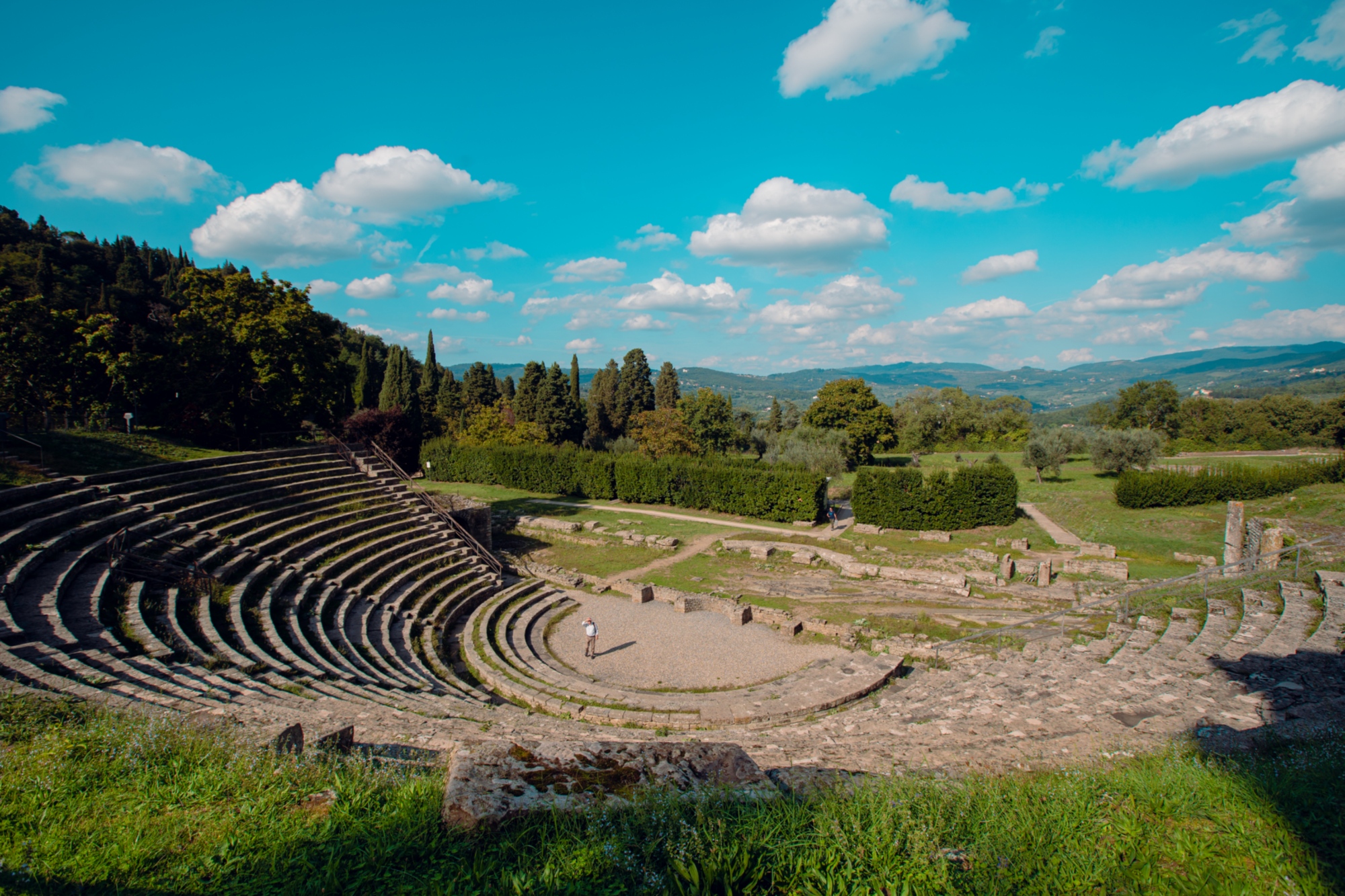 Roman theater in Fiesole