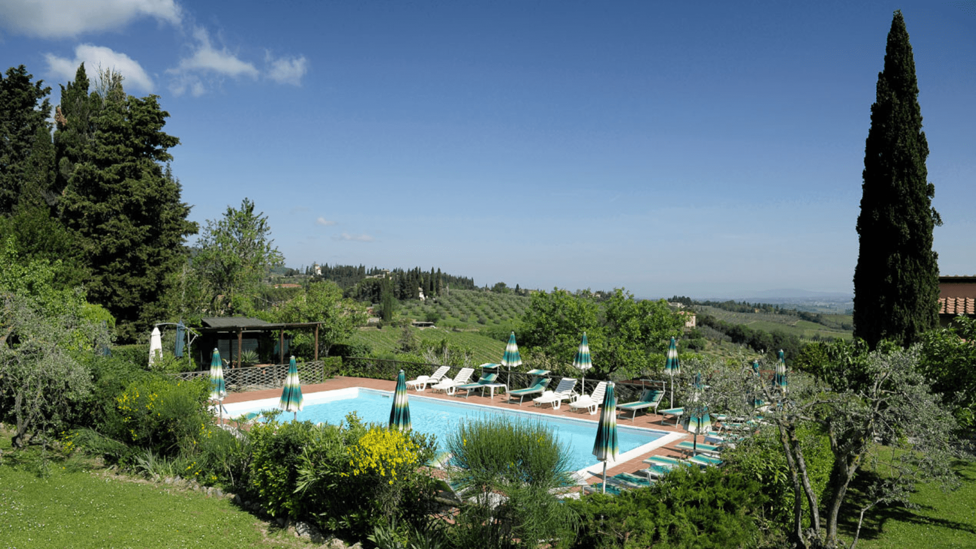 Hotel Villa Belvedere esterno piscina