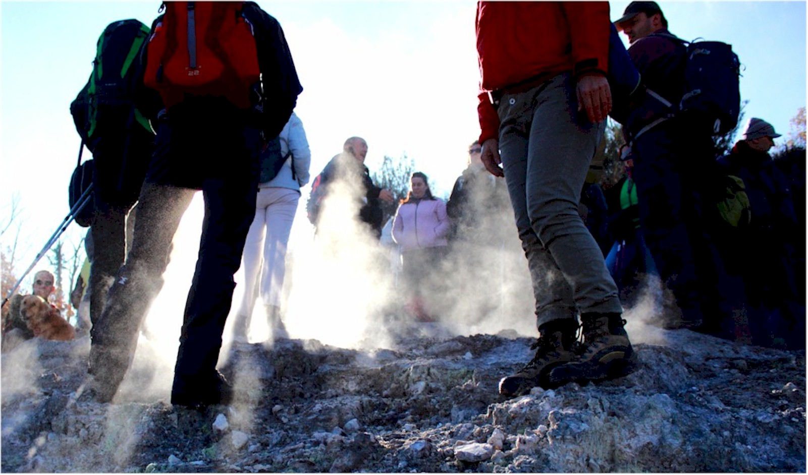 Trekking di 9 km nella zona geotermica di Monterotondo Marittimo