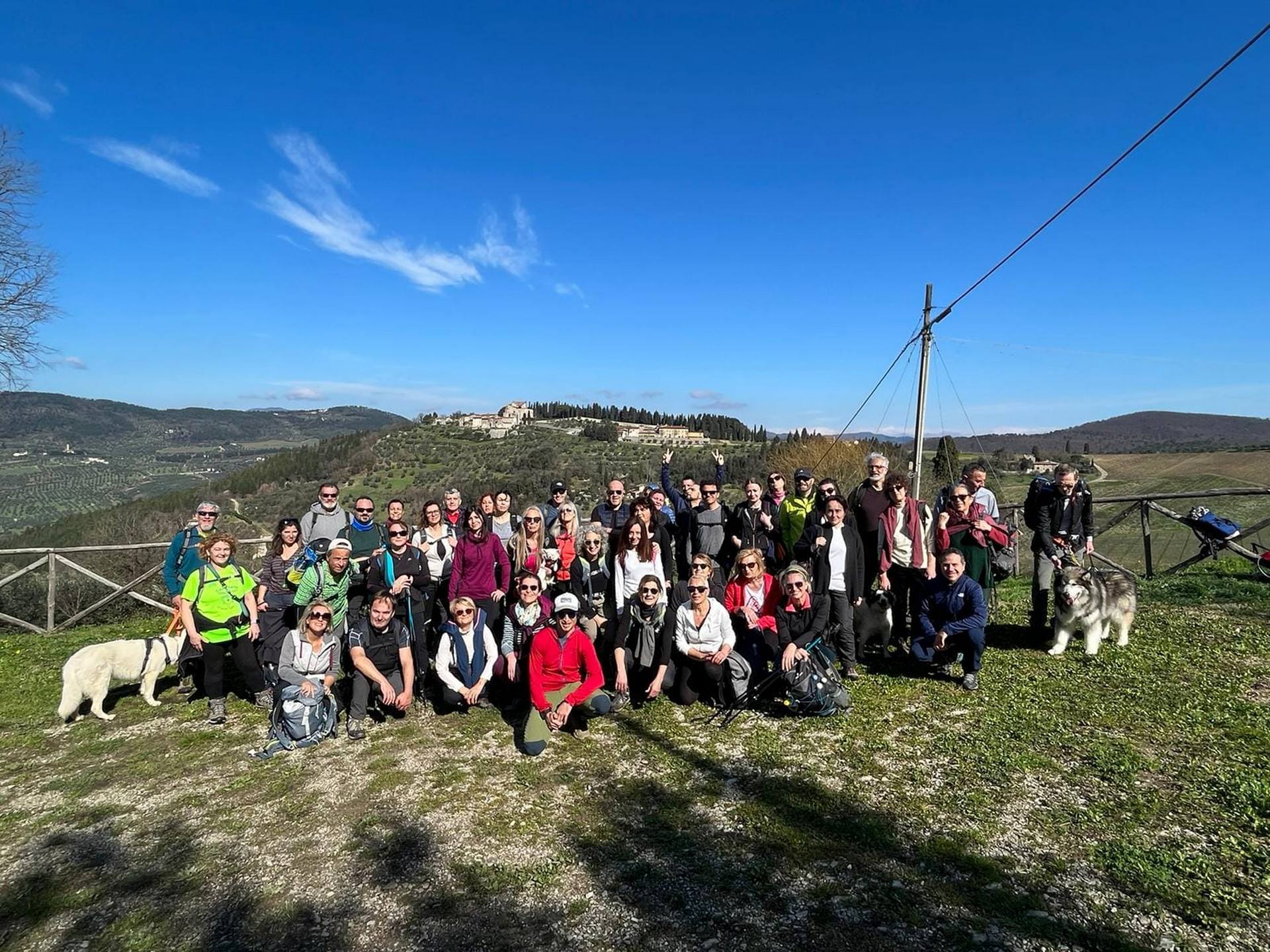 Trekking di 15 km lungo la Via Francigena di Monteriggioni