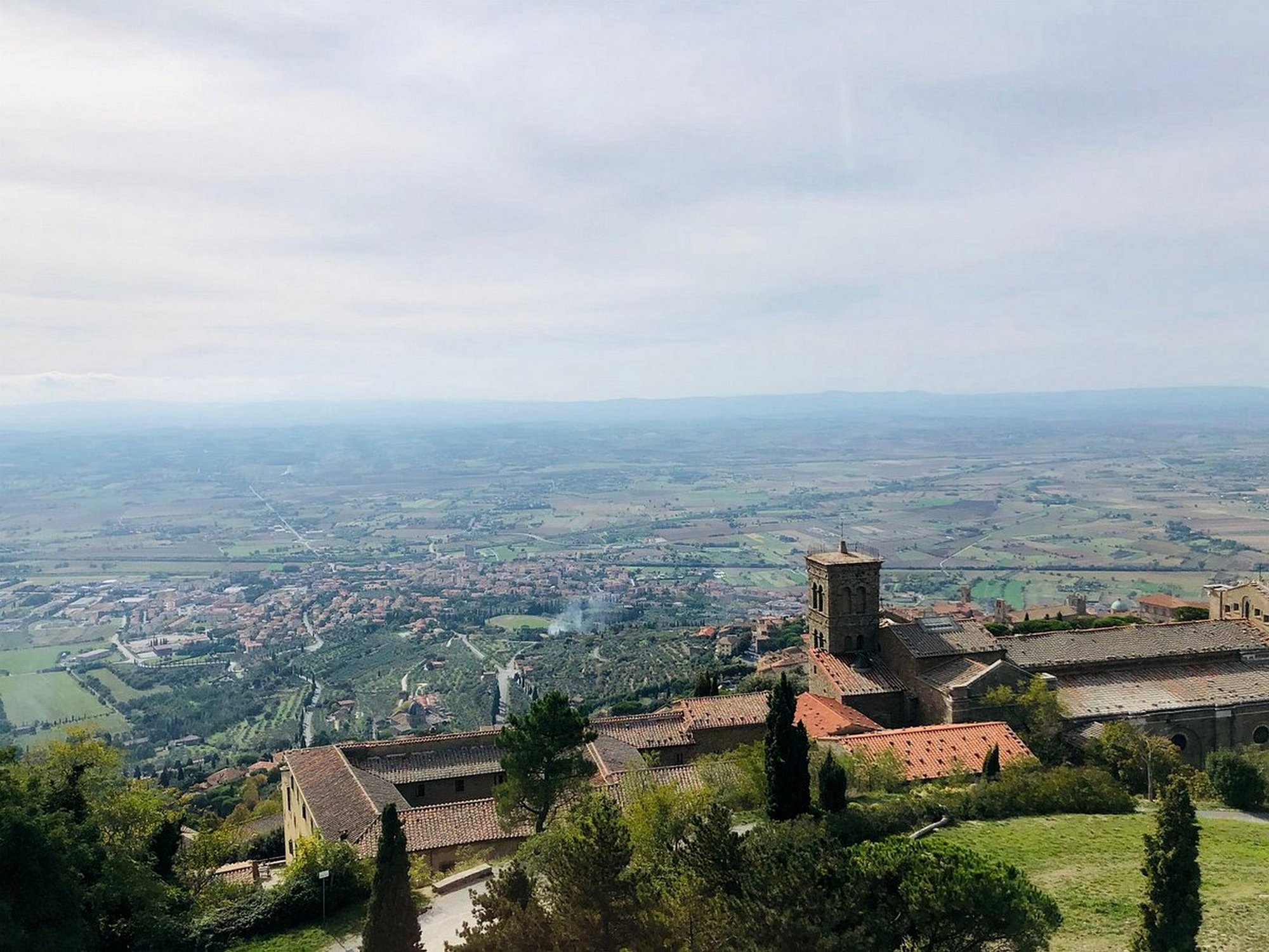 Cortona la Via dell'Eremo Francescano