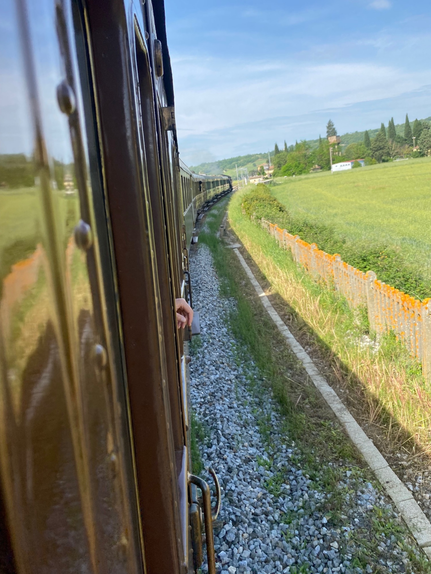 Treno a vapore da Siena a San Quirico d'Orcia