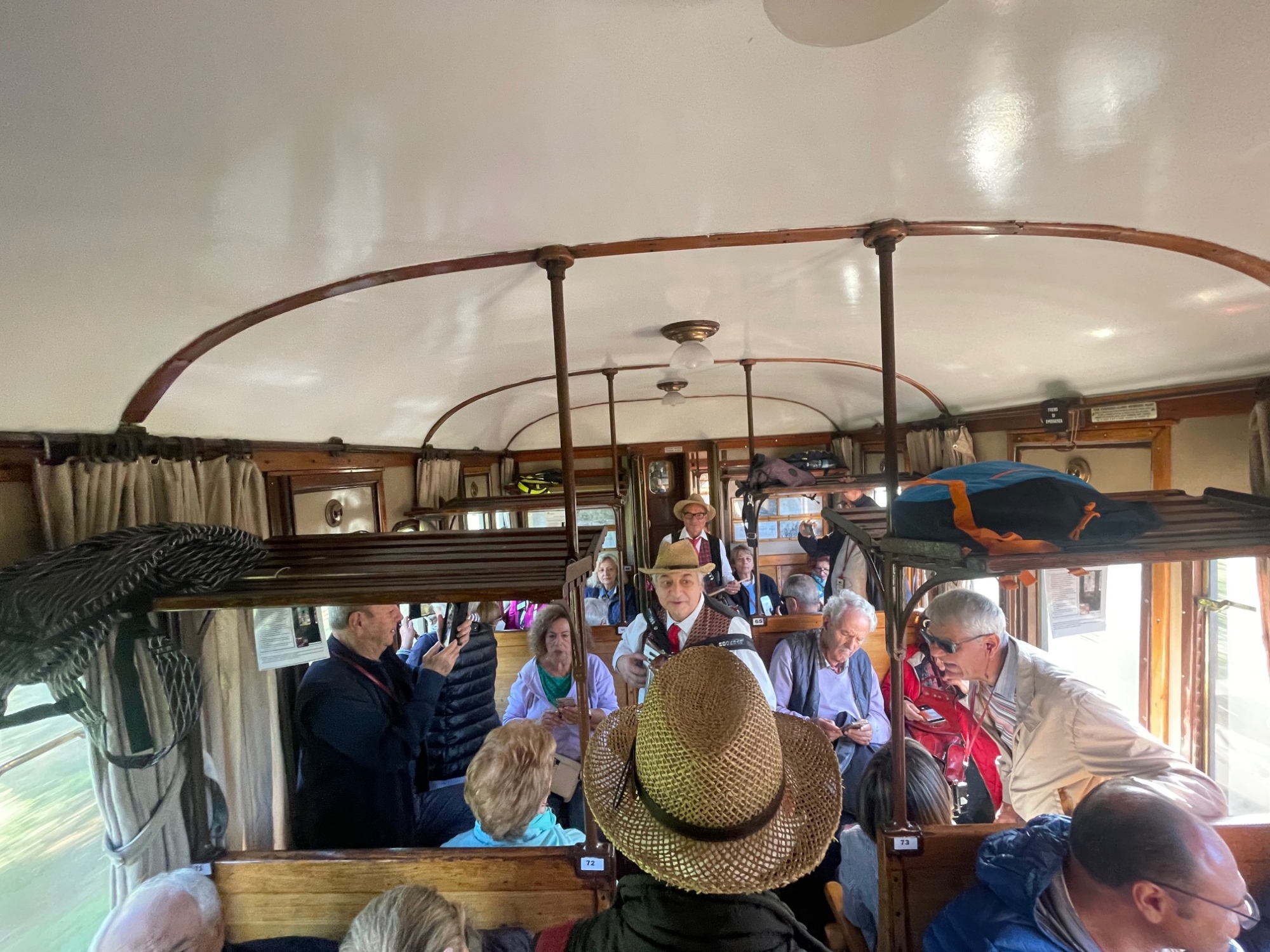 Treno a vapore da Siena a San Quirico d'Orcia