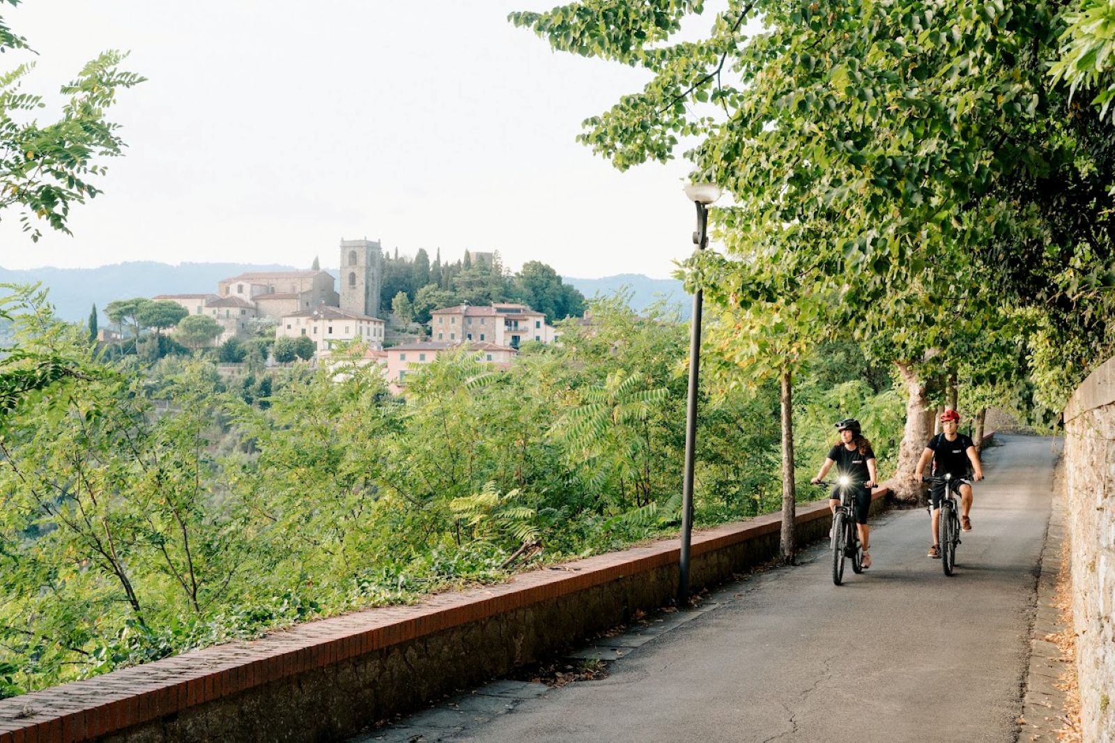 Lucca: the Puccini cycle and pedestrian path and lake Massaciuccoli