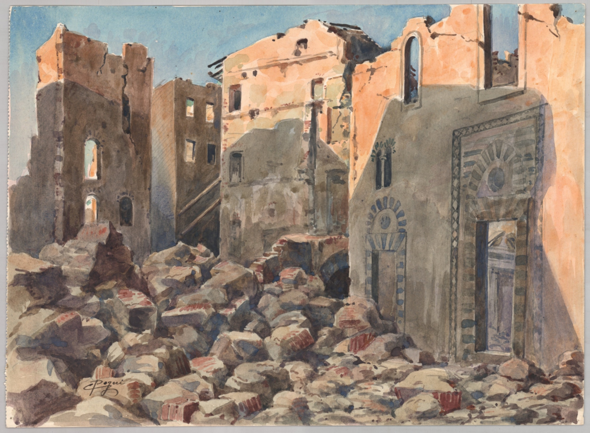 destruction of Florence during the Second World War