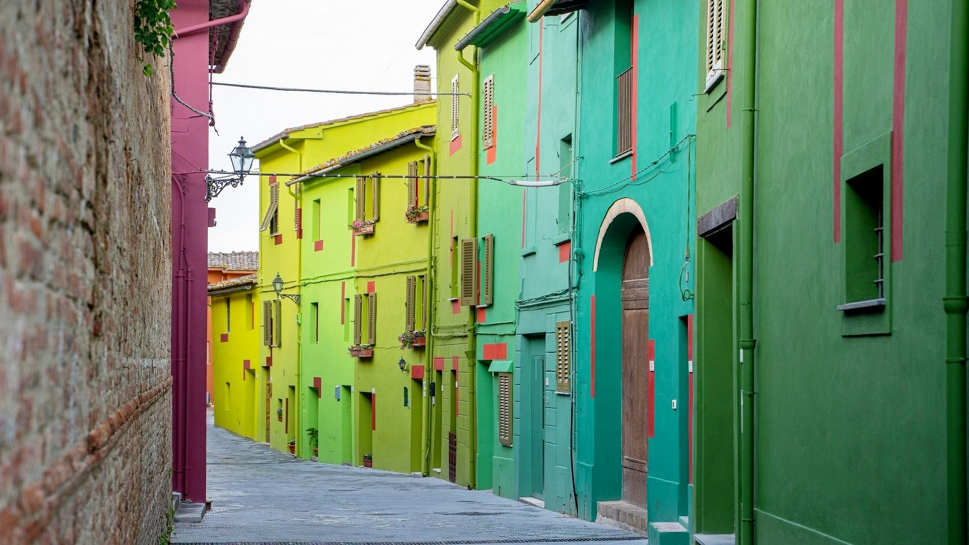 Ghizzano il borgo colorato