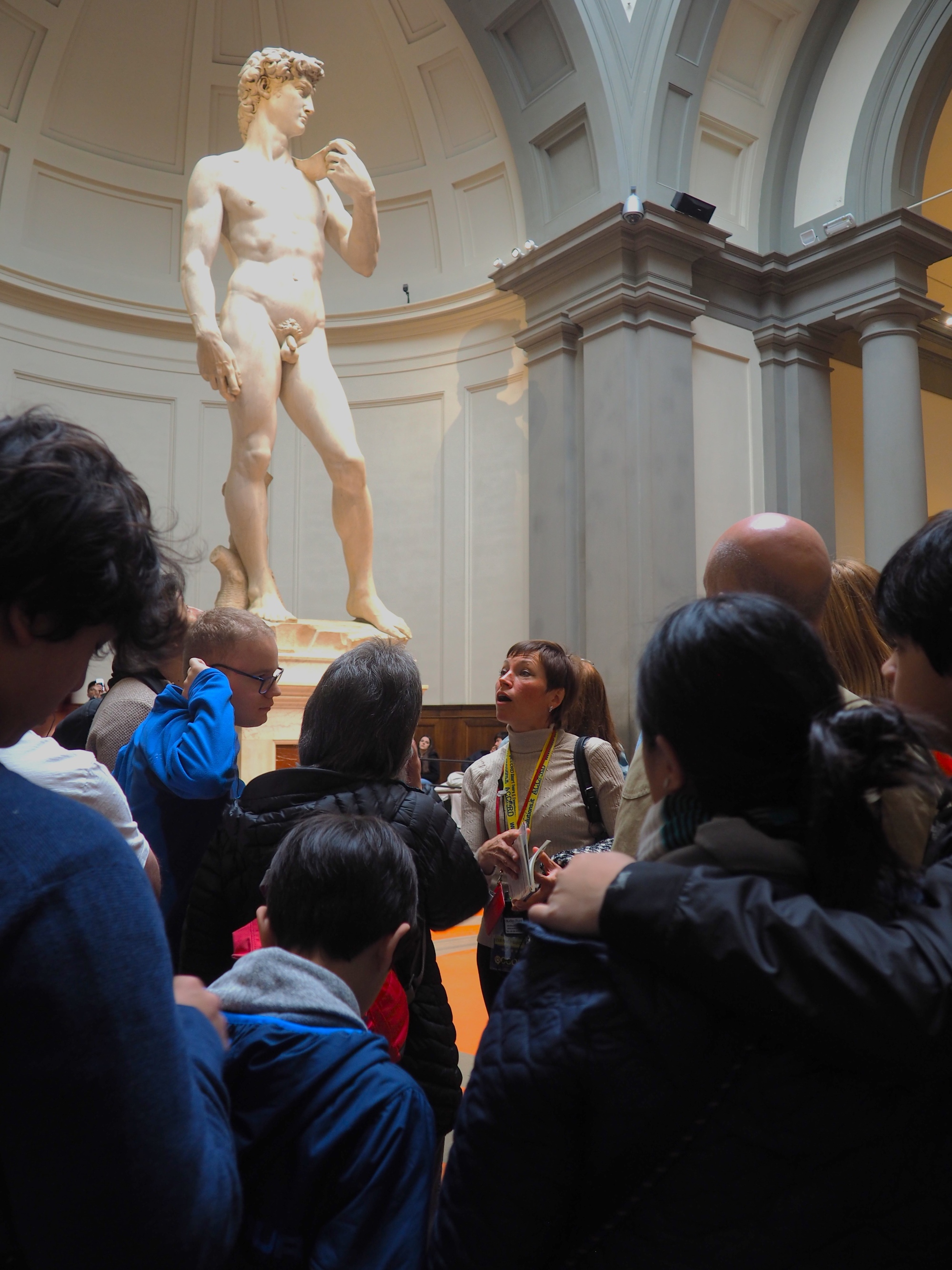 Audioguided tour at the Accademia Gallery with tour leader