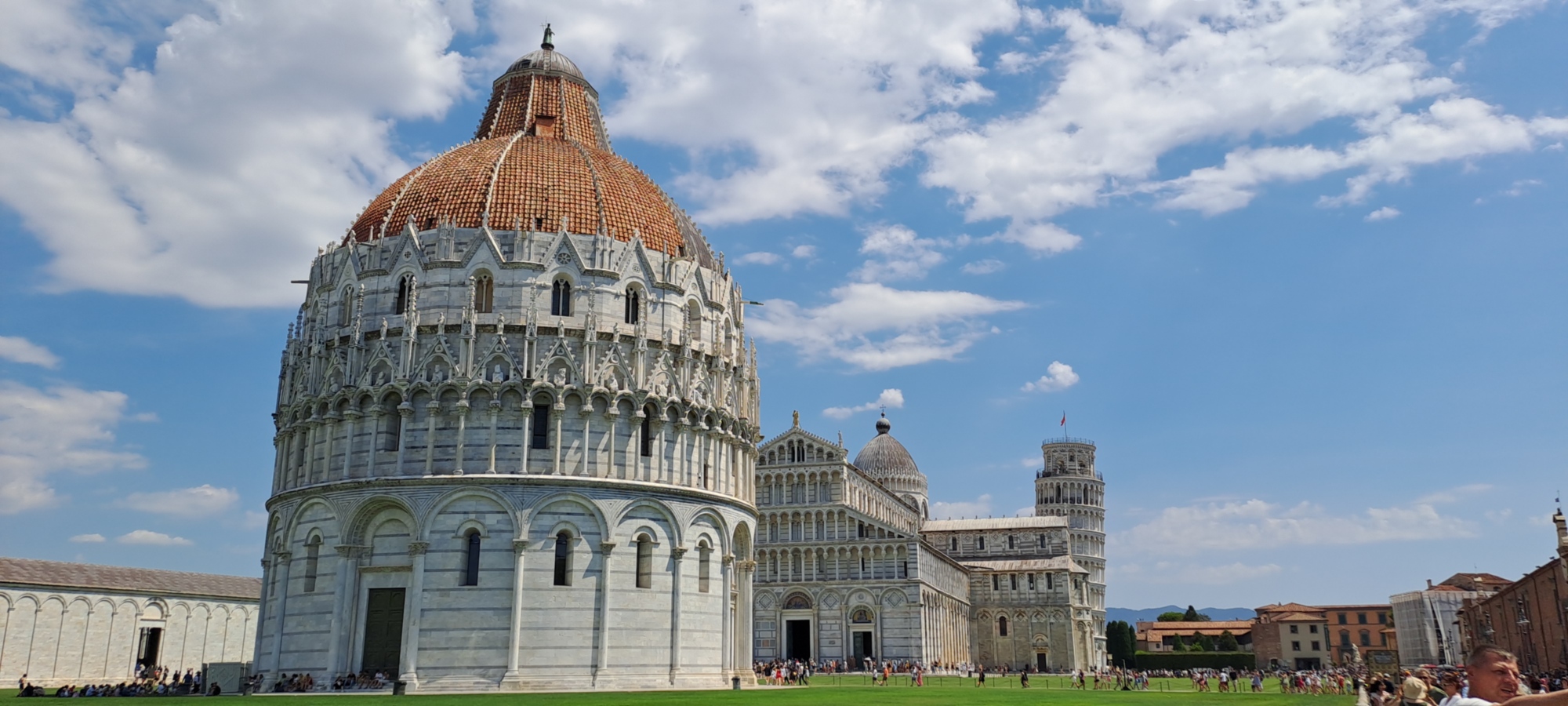 Guided visit to the Field of Miracles and Leaning Tower climbing in Pisa