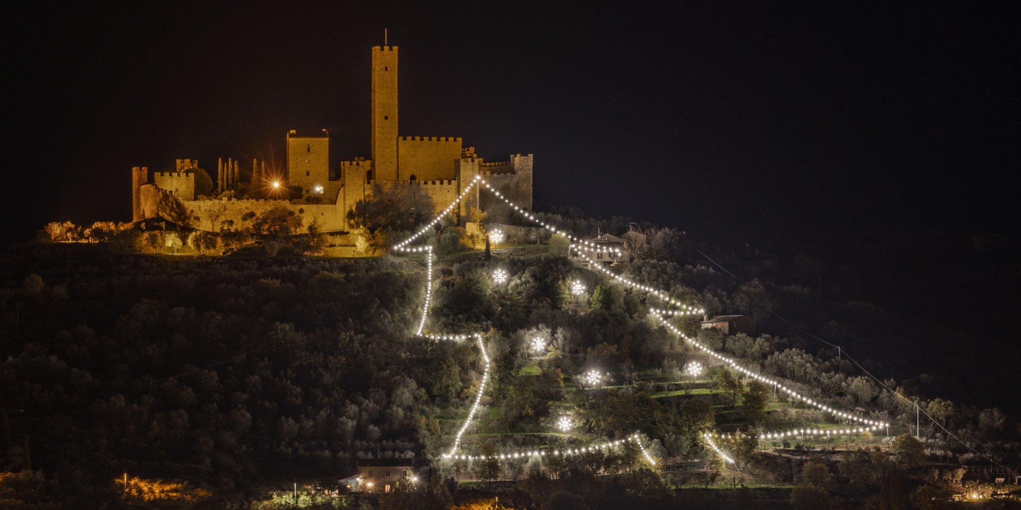 Albero di Natale a Montecchio