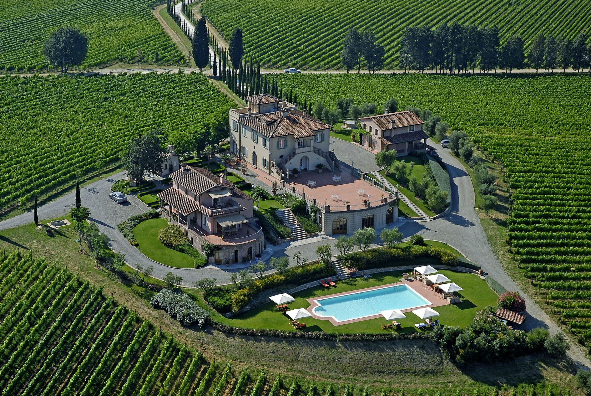 Stay for two people and three nights at Poggio al Casone resort in the Pisan countryside