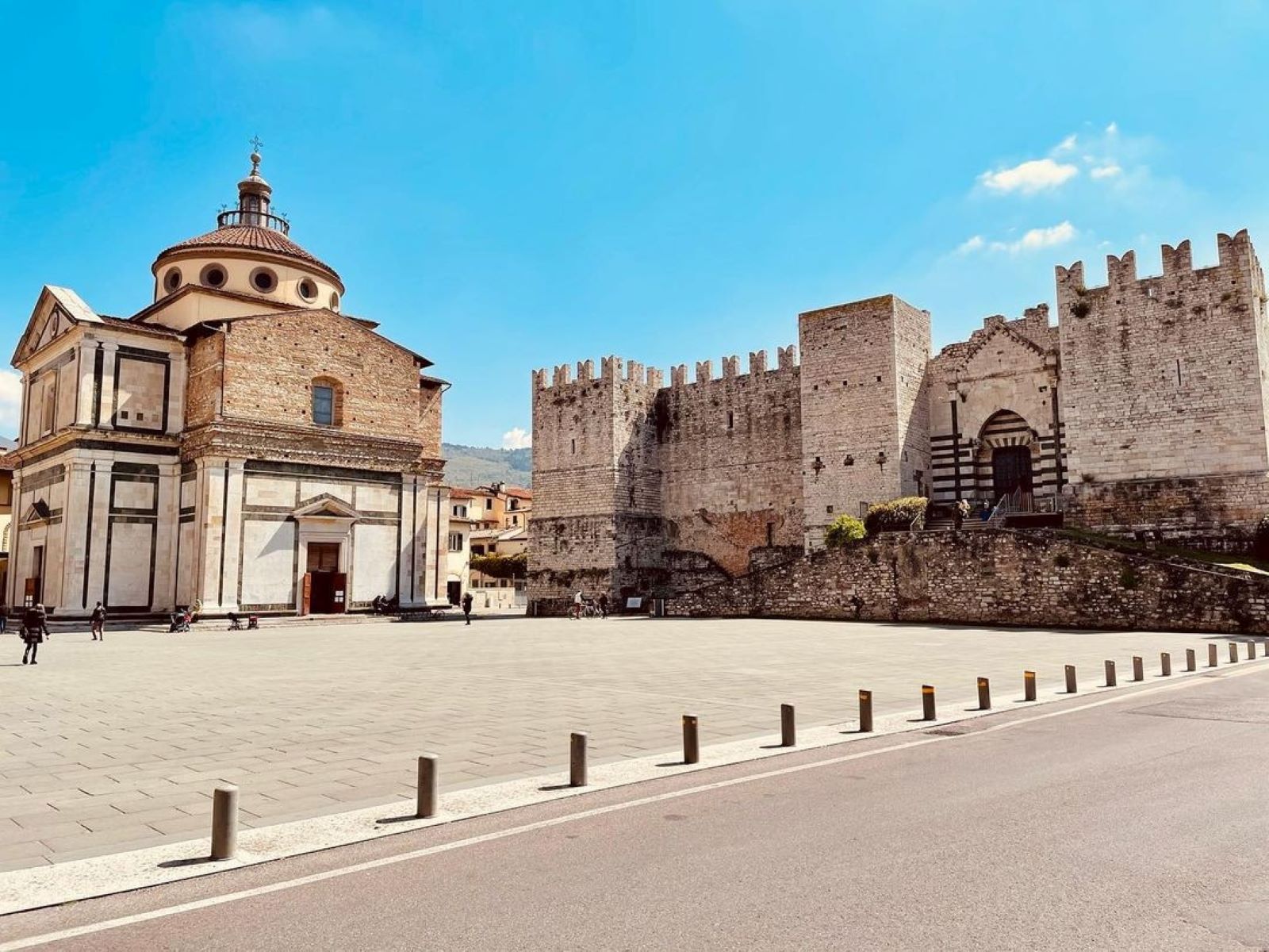 Prato historic center