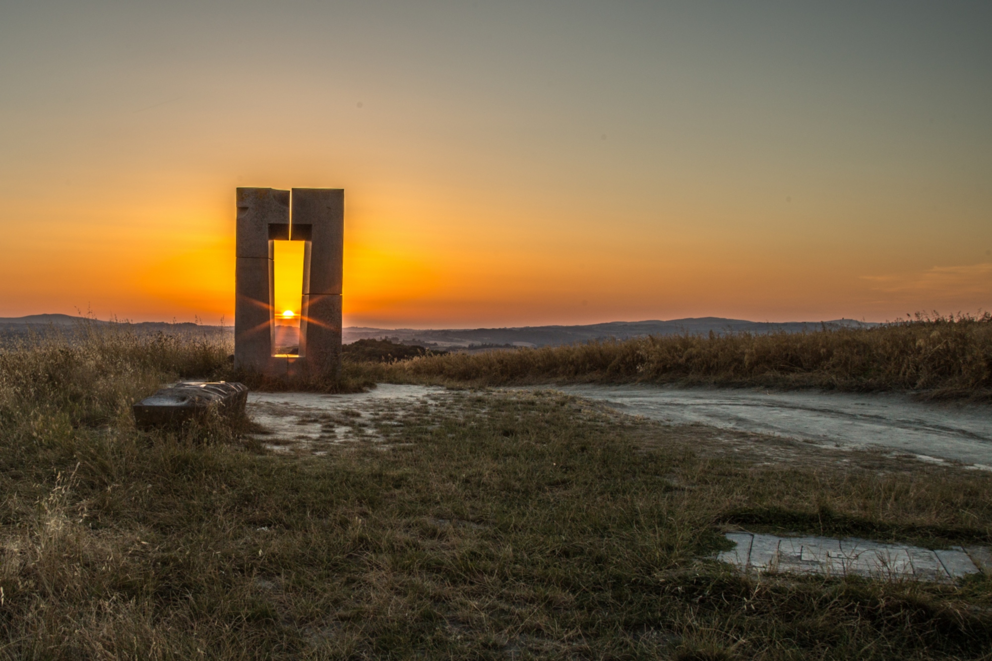 Site Transitorie in the Crete Senesi in Tuscany