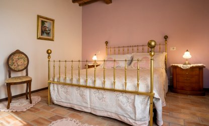 Camera da letto nella villa