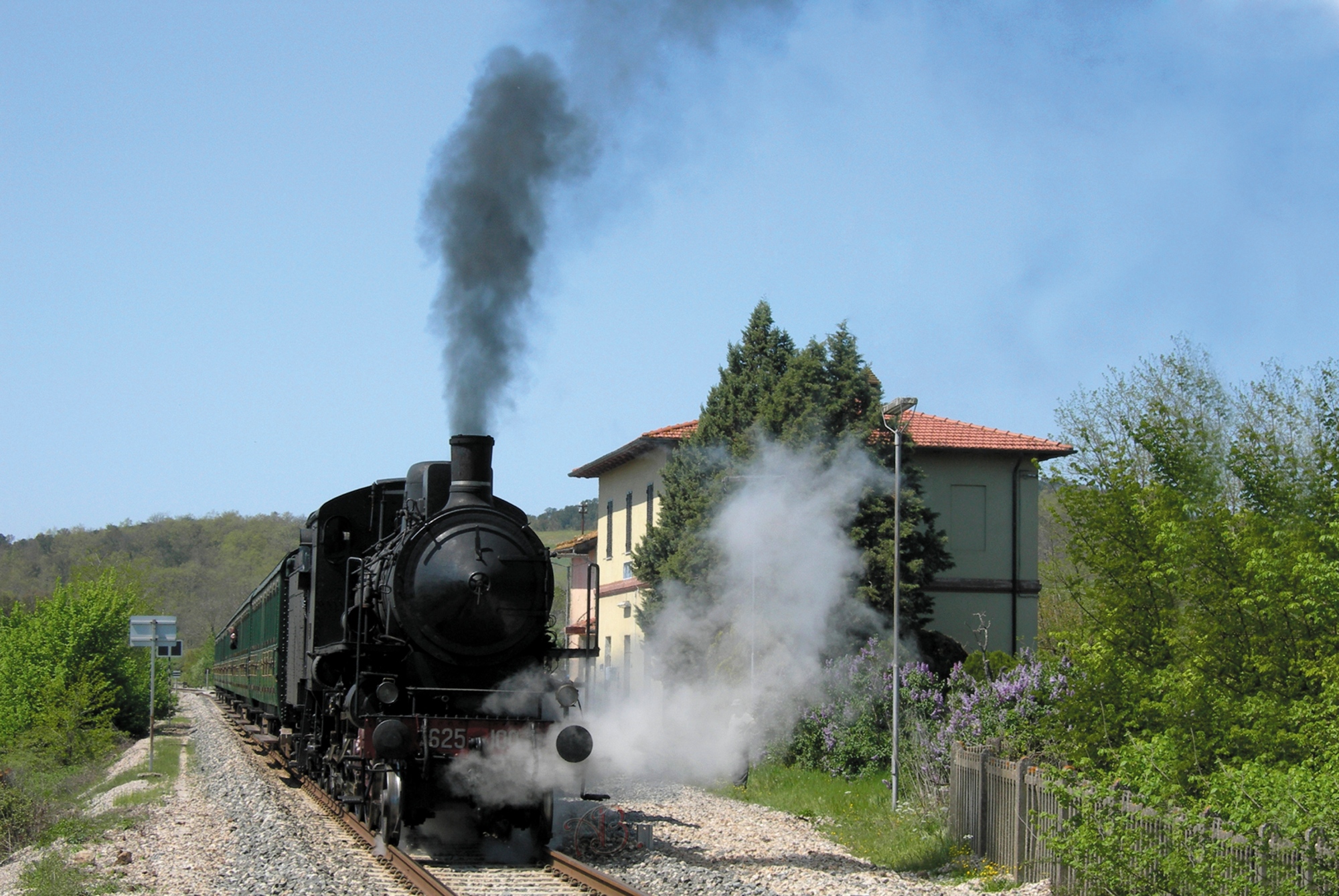 Treno a vapore da Siena a Chiusi, in occasione della Festa del Vino e dell'Uva