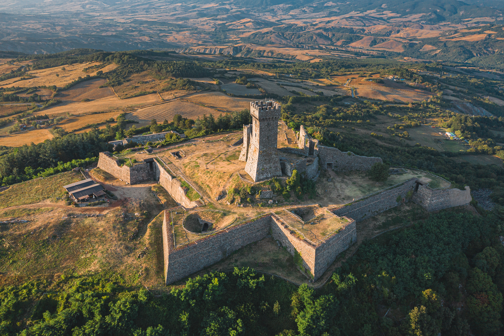 Veduta di Radicofani