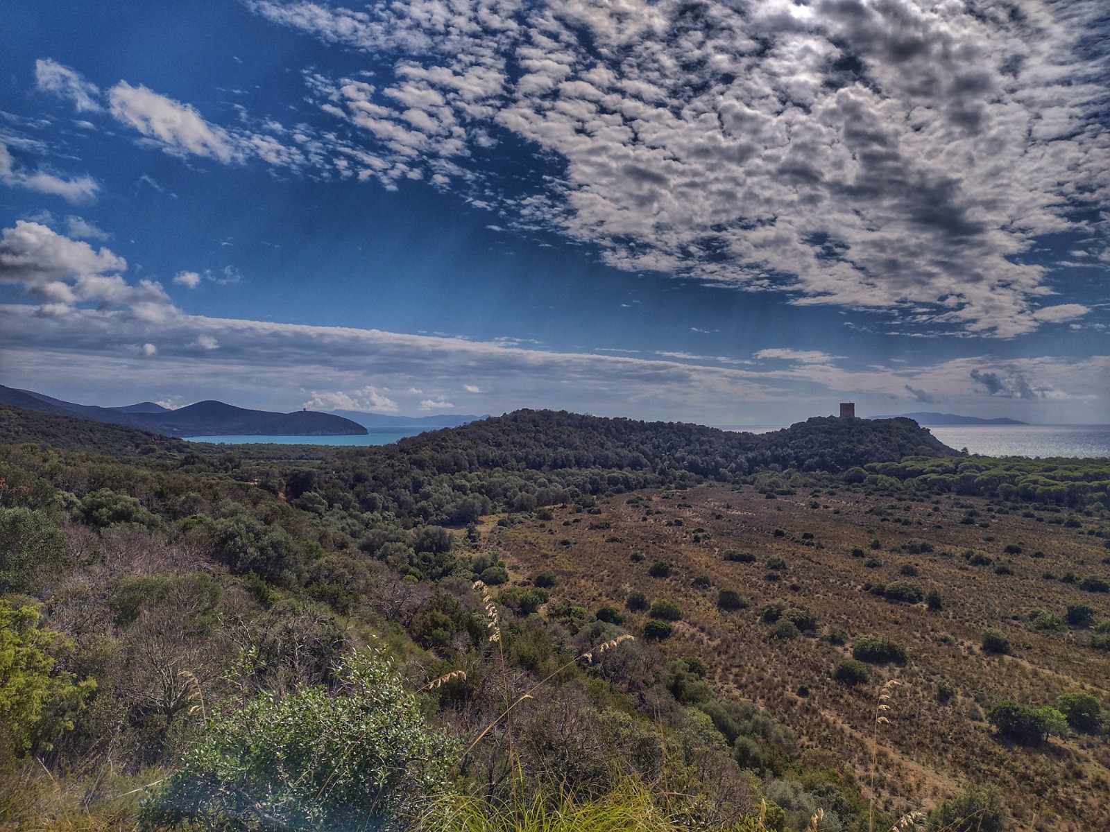 Tour Trail hike in the Maremma Park