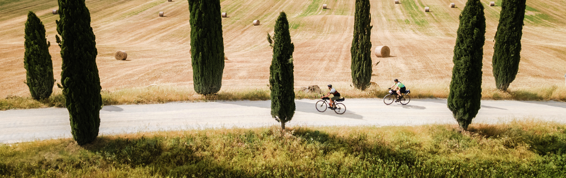 In bici, in Toscana